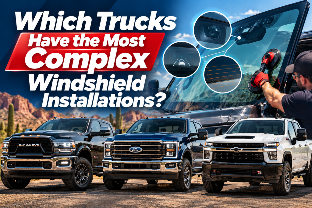 windshield installations trucks