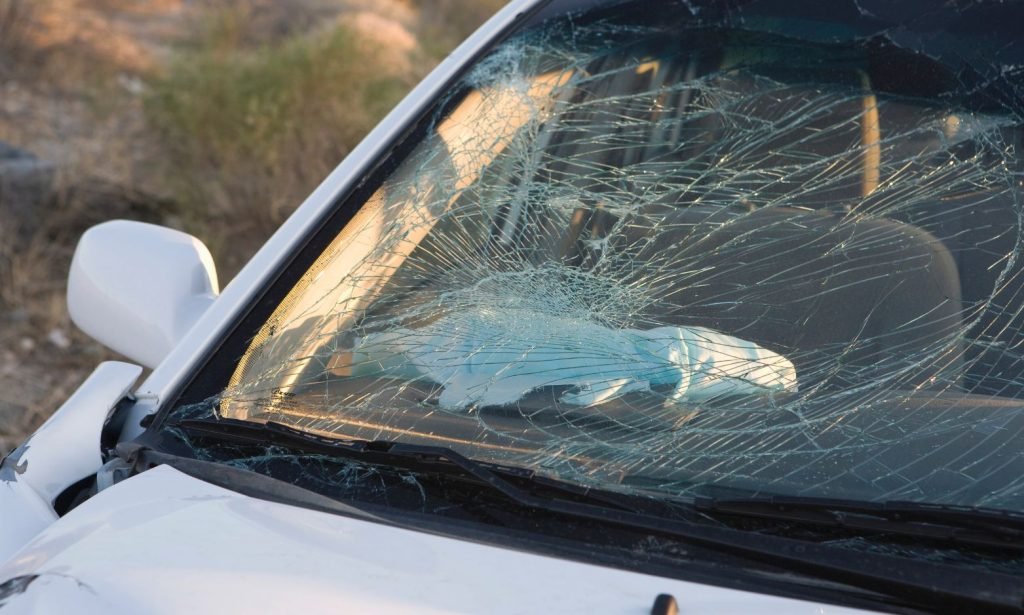windshield damage